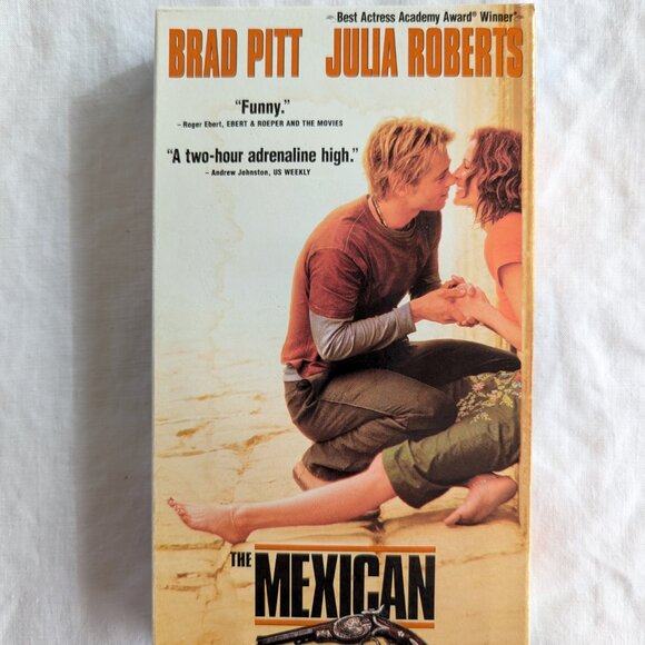 3/$15 The Mexican (2001) VHS tape Brad Pitt Julia Roberts - Picture 2 of 5